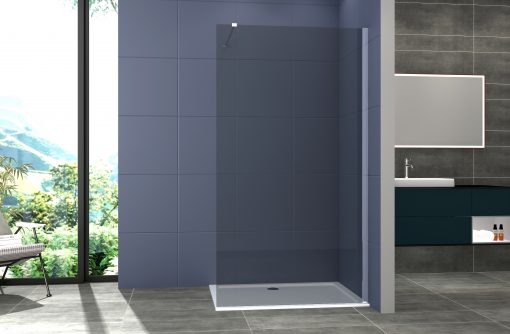 steklo NG - primer vgradnje s stenskim profilom