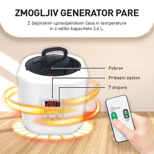 Prenosna savna Sanotechnik KPS90 - generator pare