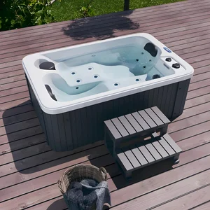 Zunanji masažni bazen Sanotechnik Oasis SPLIT + dodatek stopnice