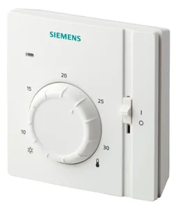 Sobni termostat Siemens , navadni z lučko in stikalom