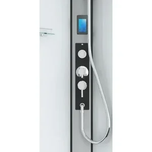 Kompletna tuš kabina Sanotechnik Miami BLACK - panel