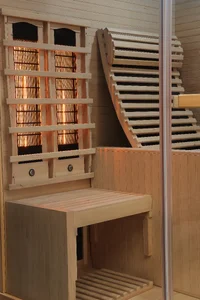 Sanotechnik CARBON 3 Infrardeča kabina za 2 osebi 150x150x195 cm