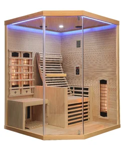 Sanotechnik CARBON 3 Infrardeča kabina za 2 osebi 150x150x195 cm
