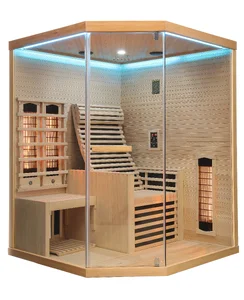 Sanotechnik CARBON 3 Infrardeča kabina za 2 osebi 150x150x195 cm