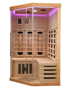 Infra savna Supreme z osvetlitvijo (vijoličasta)