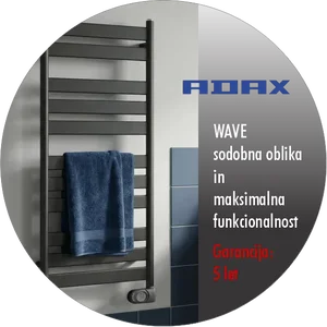 Adax Wave radiatorji s 5 let garancije