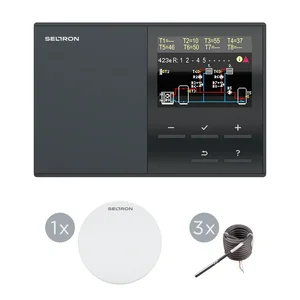 Vremensko voden regulator Seltron WXE10BI s tipali (3xTF/Pt, 1xAFD/Pt), WiFi