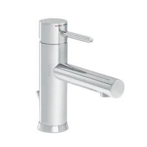 Armatura za umivalnik Unitas Fresh 01035 - za pretočni grelnik s kotnimi ventili, izliv 128mm