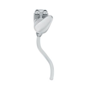 Armatura za kuhinjo Unitas Simpaty 01281 - zidna za pretočni grelnik, S-izliv 185mm