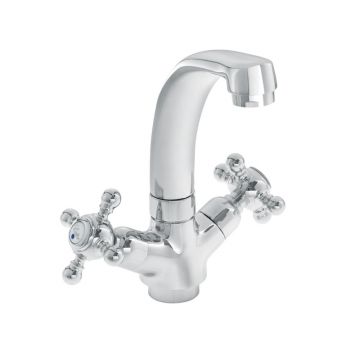 Armatura za umivalnik Unitas Stil 07063 - liti izliv 120mm, Crom