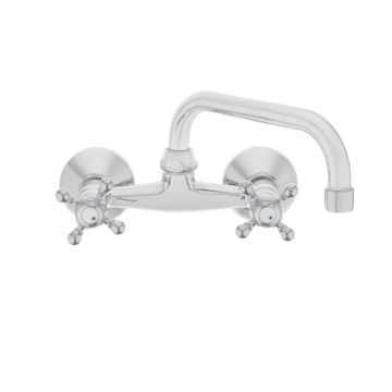 Armatura za kuhinjo Unitas Stil 07264 - zidna, U-izliv 185mm