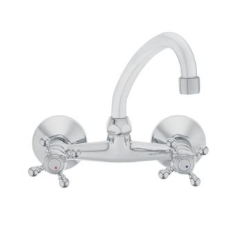 Armatura za kuhinjo Unitas Stil 07265 - zidna, HU-izliv 146mm