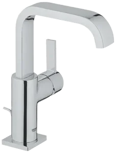 Armatura za umivalnik Grohe Allure 32146 000 z gib. cevmi in zgornjim delom sifona