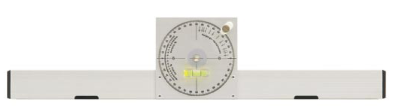 Naklonska libela z magnetom