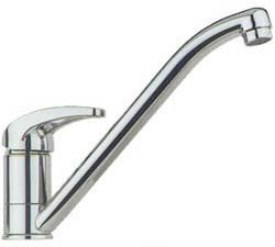 Armatura Polimix za pomivalno korito stoječe, krom, lahka