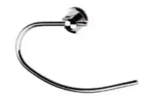 Klasik ovalno držalo za brisače, sijaj