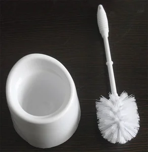 WC ščetka  s podstavkom pvc, bela