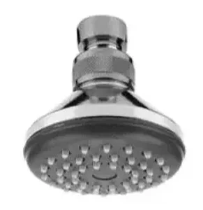 Tuš glava krom okrogla, 90 mm