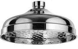 Tuš glava krom okrogla rain, 200 mm