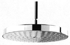 Tuš glava pvc, okrogla, 200 mm