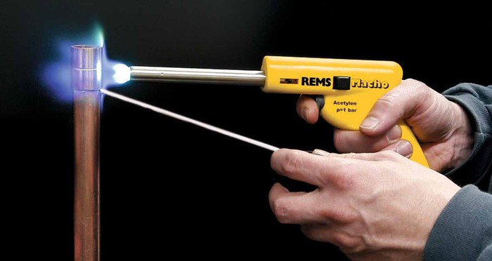 Rems MACHO spajkalnik (acetylen)