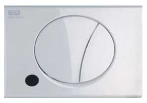 Splakovalna WC tipka Mepa Ellipse bela IR (A12) - Sanicontrol 950