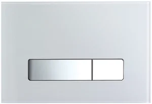 Splakovalna WC tipka Mepa Orbit sjaj krom dvojna (A31 in B31)