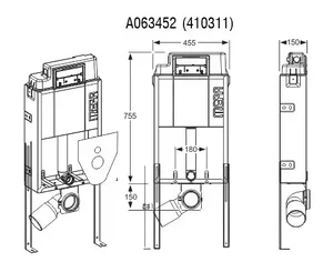 MEPA Unimont WC element A31