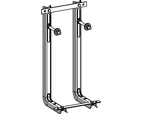 MEPA Unimont 40V, montažni okvir za WC ali bide