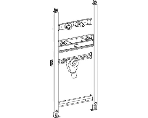 MEPA Varivit montažni okvir za umivalnik BH120, stenska armatura