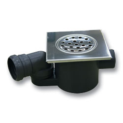 Sifon talni 2/2 - pretočni z vrtljivim kolenom