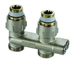 Radiatorski prikluček Simplex - križni ravni 1/2