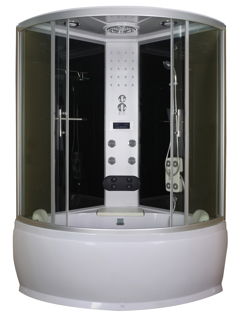 Kompletna tuš kabina Sanotechnik TR25 130x130x215 + radio + osvetljava