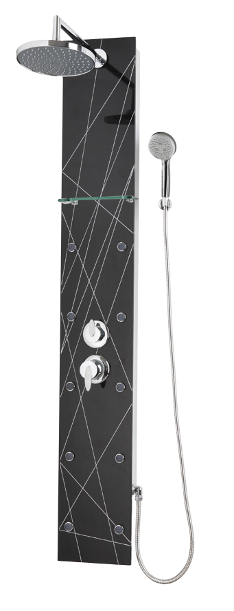 Panel za tuš/masažo Sanotechnik DG8037 Madrid 140x22