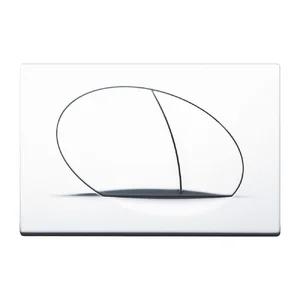 Aktivirna tipka za WC, Liv Selenite ECO bela