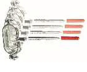 Nosilec oz držalo z vijakom za povezovalne cevi DuoSolar