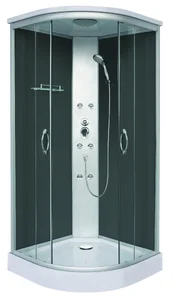 kabina Sanotechnik Punto crna CL07