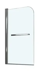 Poklopna predelna stena Sanotechnik E1480C 80x140, krom