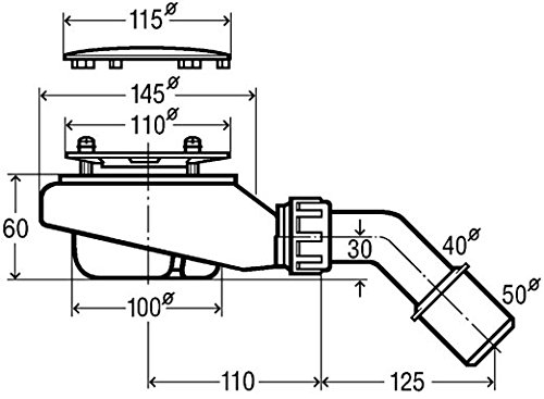 Viega sifon Tempoplex