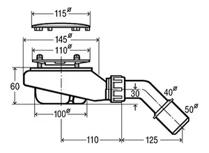 Viega sifon Tempoplex