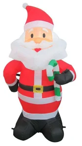 Napihljiv Božiček 120 z LED osvetlitvijo