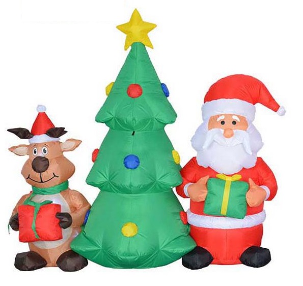 Napihljiva figura - Trojček 150 z LED osvetlitvijo