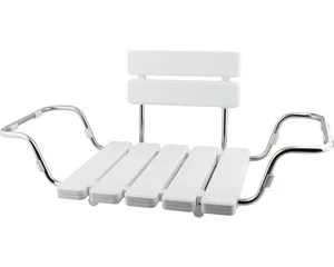 Tuš sedež Sanotechnik, beli, za kopalno kad