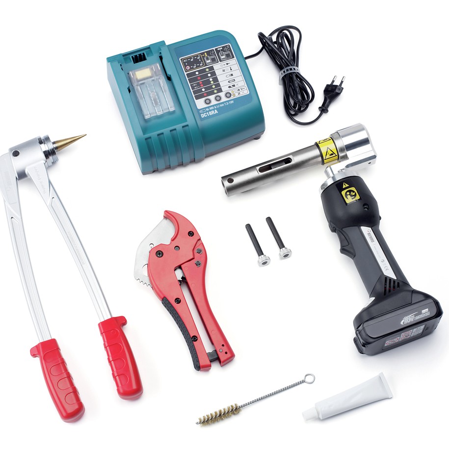 Rehau orodje RAUTOOL A-light2 ročno-akumulatorski komplet 16-20-25-32