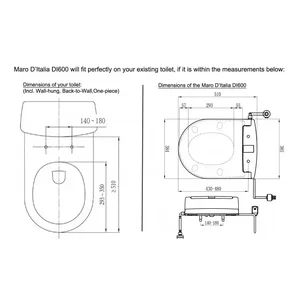 Maro DItalia DI600 dimenzije
