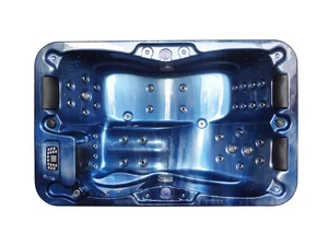 Zunanji masani bazen Sanotechnik Oasis MINI SPA09 tloris