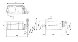 Grundfos SoloLift2 D-2 dimenzije