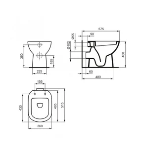 Ceramica DolomiteGEMMA 2  J522301