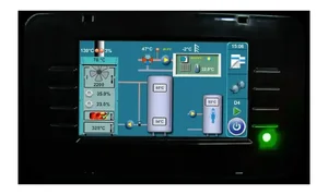 BioTec-L, regulacija z monitorjem na dotik