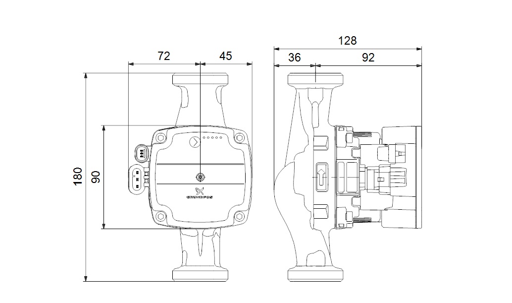 Dimenzije Alpha Solar 180